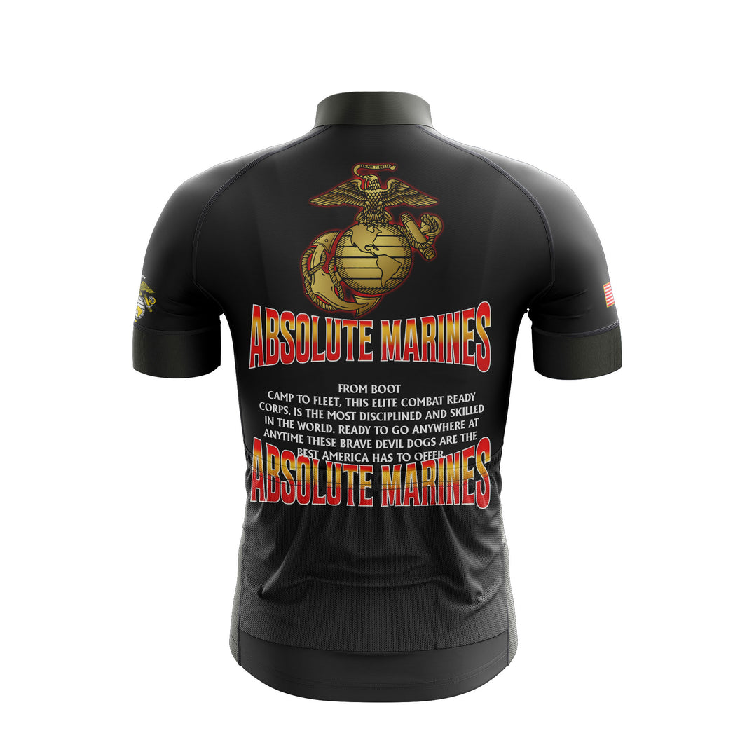 Absolute Marines From Boot Camp To Fleet Cycling Jersey, USMC Cycling Kit Or Bibs Shorts