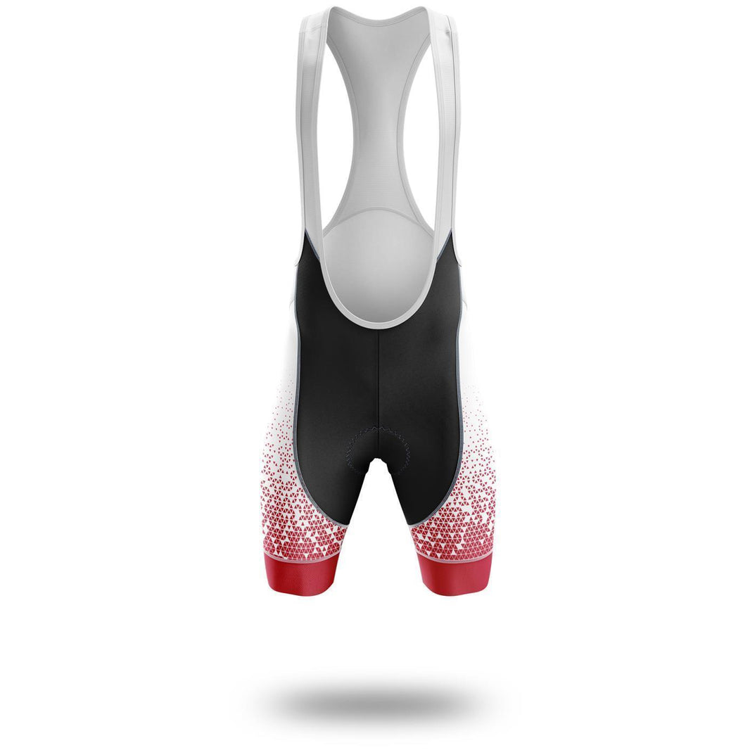 Arkansas Cycling Jersey, Arkansas Map Cycling Jersey Bib Short - Bib Shorts-White