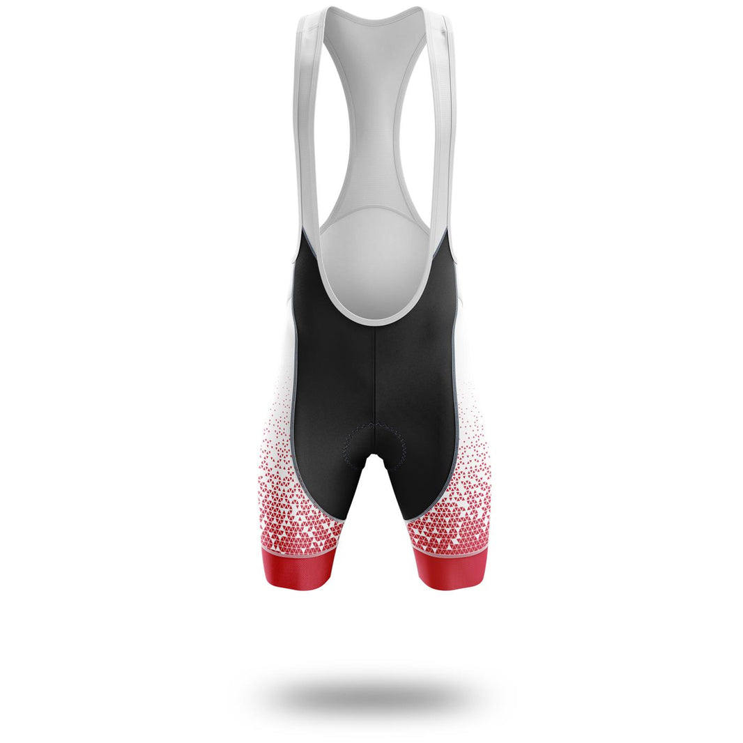 Hawaii Cycling Jersey Short Sleeve, Hawaii Map Cycling Jersey - Bib Shorts-White