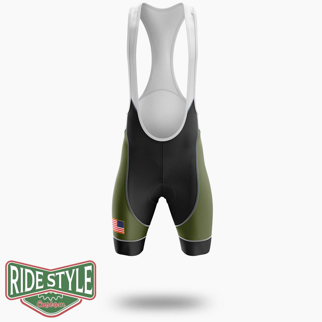 May We Never Forget Freedom Isn't Free Veterans Gift Shirt, Cycling Jersey Shirt - Bib Shorts-White