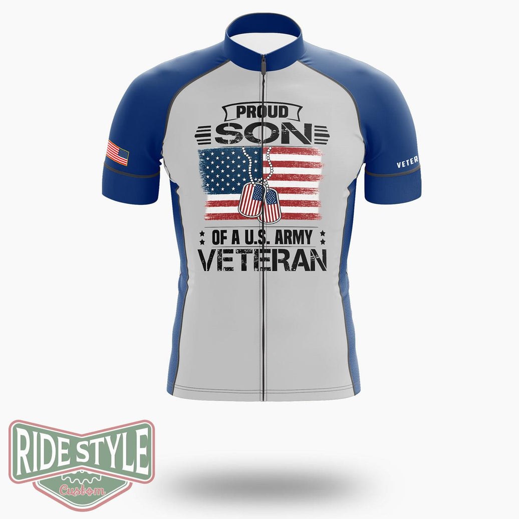 Uss Bushnell As-15 Veterans Day Father Day Gift Cycling Jersey Kit - Short Sleeve Cycling Jersey-White