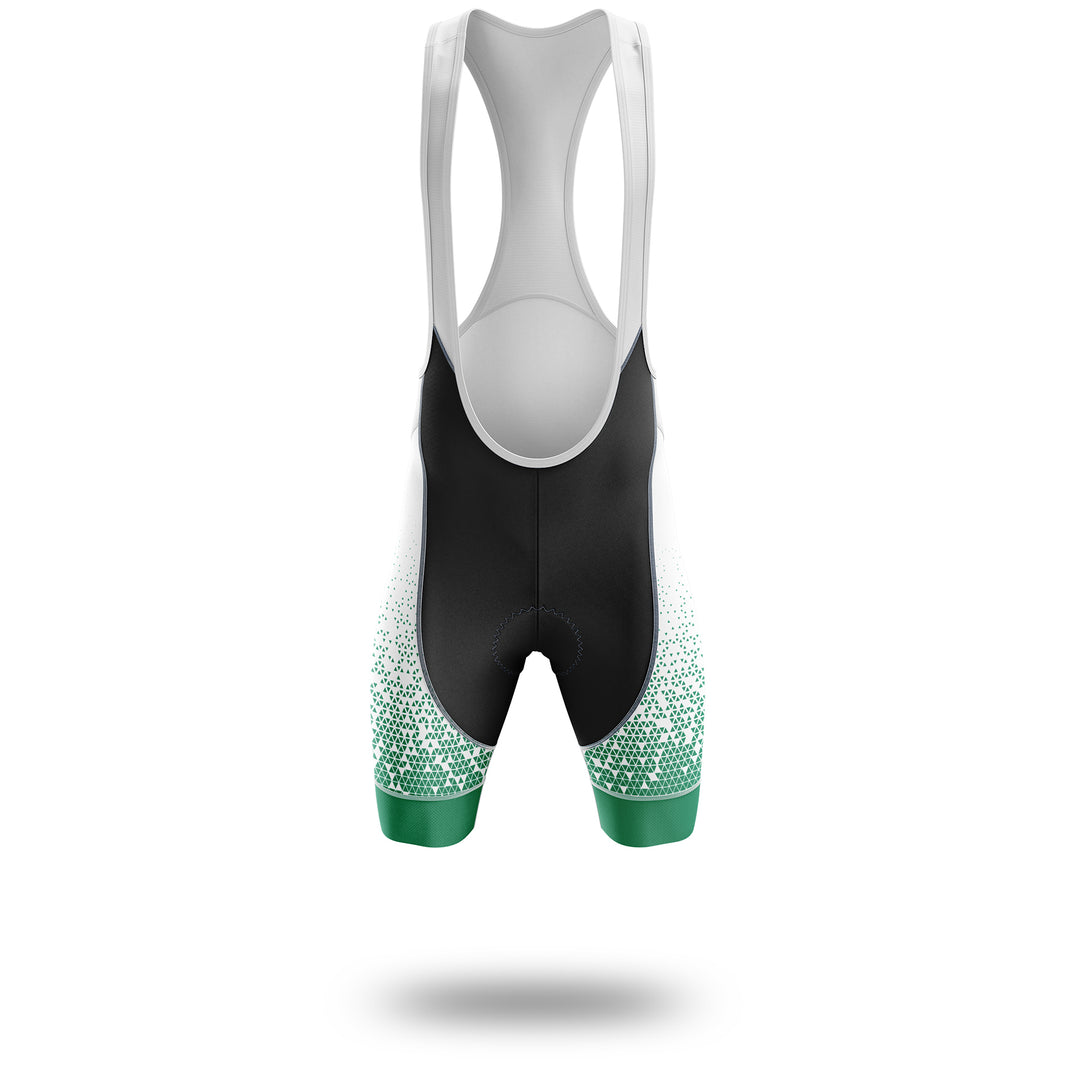 Washington Cycling Jersey, Washington Map Cycling Jersey - Bib Shorts-White