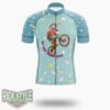 Be The Unicorn Cycling Jersey Kit, Bicycle Clothing - Short Sleeve Cycling Jersey-White