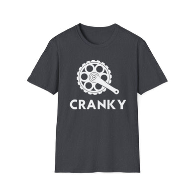 Cranky Cyclist, Funny Bike Shirt, Cranky T-Shirt