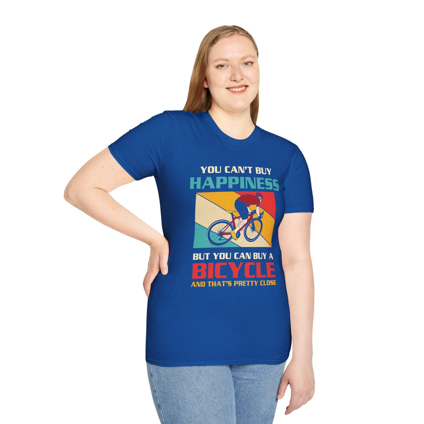 You Can't Buy Happiness But You Can Buy A Bicycle T-Shirt