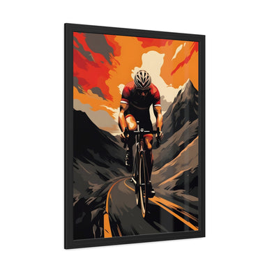 Cycling Poster - Road Bike Beauty and Gift For Cyclist Framed Poster
