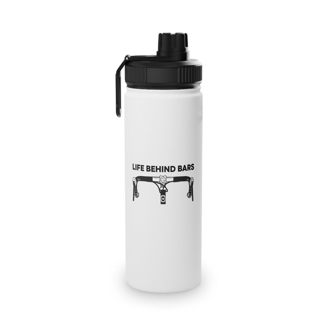 Life Behind Bars Cycling Water Bottle, Road Bike Cycling Bottle, Stainless Steel Water Bottle, Sports Lid