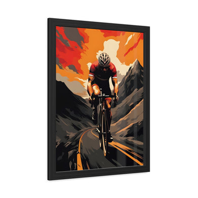 Cycling Poster - Road Bike Beauty and Gift For Cyclist Framed Poster