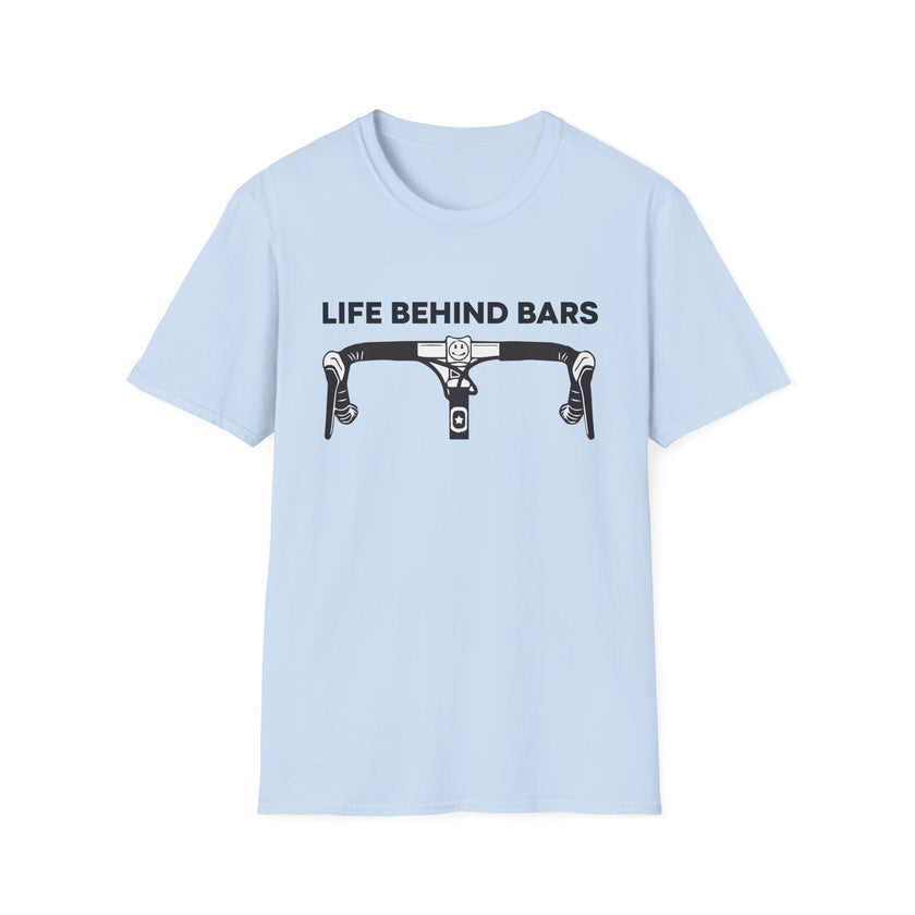 Life Behind Bars Shirt, Road Bike Cycling Shirt, Gift For Cyclist Shirt