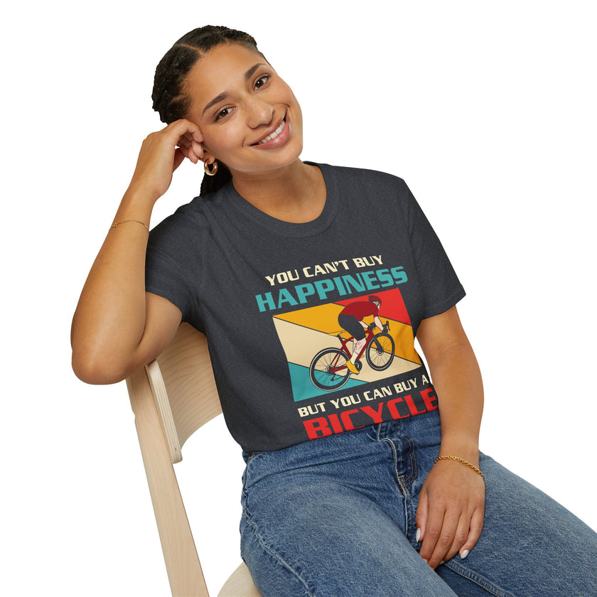 You Can't Buy Happiness But You Can Buy A Bicycle T-Shirt