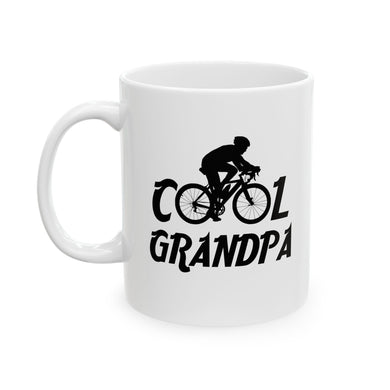 Granpa Cycling, Gift For Grandpa, Gift For Grandpa Cyclist Ceramic Mug 11oz, 15oz