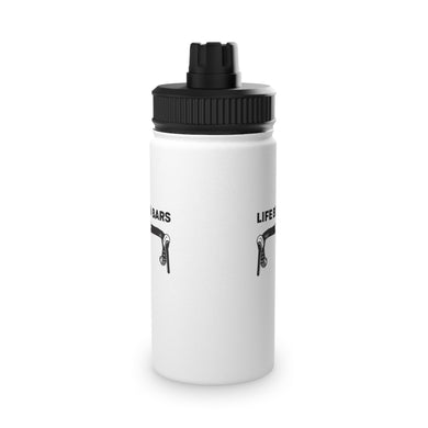 Life Behind Bars Cycling Water Bottle, Road Bike Cycling Bottle, Stainless Steel Water Bottle, Sports Lid