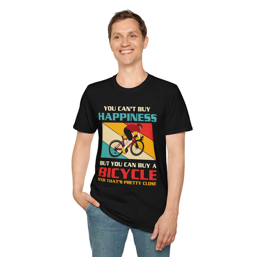 You Can't Buy Happiness But You Can Buy A Bicycle T-Shirt