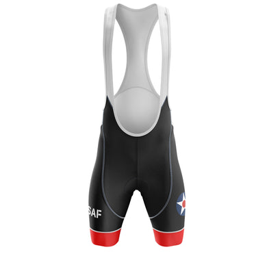 US Air Force, US Flag Aircraft Cycling Jersey Kit, Cycling Bib Shorts