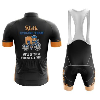 Sloth Cycling Team Jersey, We Will Get There When We Get There Cycling Jersey Or Bibs