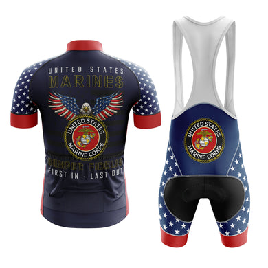 US Marine Corps Semper Fidelis Cycling Jersey or Bib Shorts, Cycling Kit