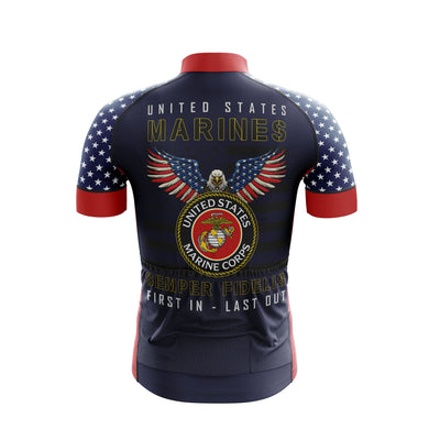 US Marine Corps Semper Fidelis Cycling Jersey or Bib Shorts, Cycling Kit