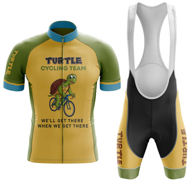 Turtle Cycling Team Jersey, We Will Get There When We Get There Cycling Jersey Or Bibs