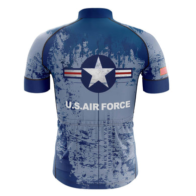 US Air Force Cycling Jersey Grunt Style, Blue Cycling Jersey Kit