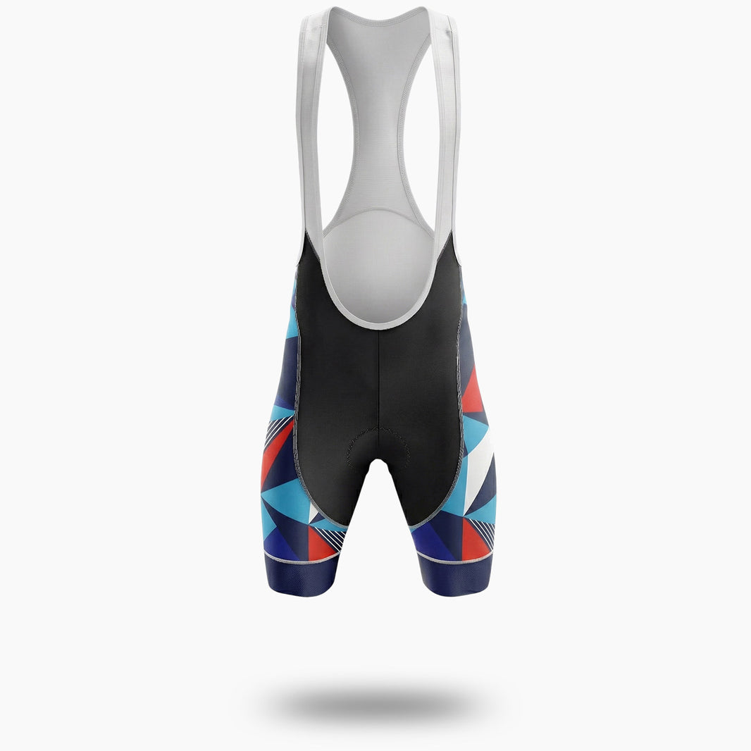 Colorful Team Cycling Jersey Custom Team Name, Jersey For Your Team - Bib Shorts-White