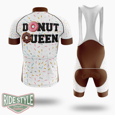 Donut Queen Cycling Jersey Kit, Bicycle Clothing Summer New - Short Sleeve Cycling Jersey Kit-White