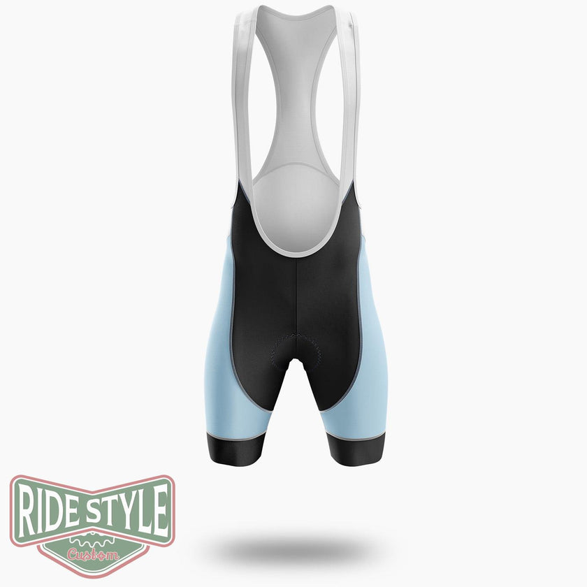 I May Not Crry Over Sille Milk Cycling Jersey Kit - Bib Shorts-White