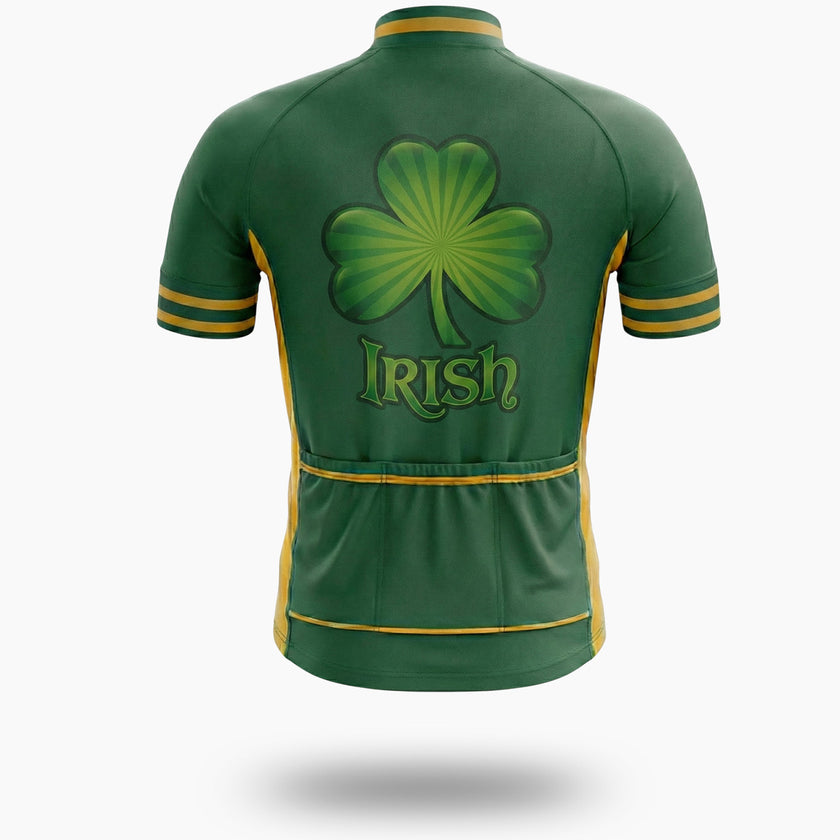 If You're Irish And You Know It, Drink A Beer, Irish Cycling Jersey Kit - Short Sleeve Cycling Jersey-White