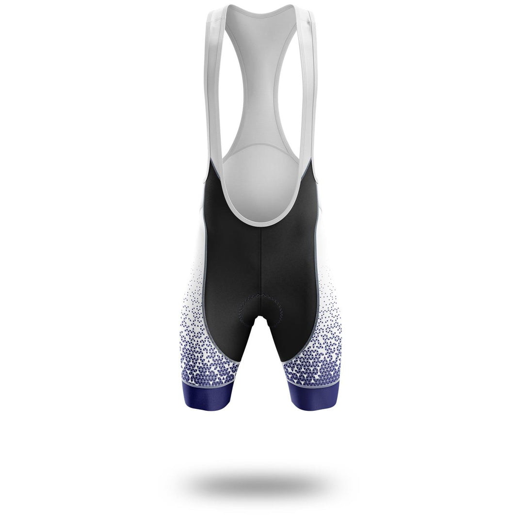 Indiana Map Cycling Jersey and Bib Shorts Set - Bib Shorts-White