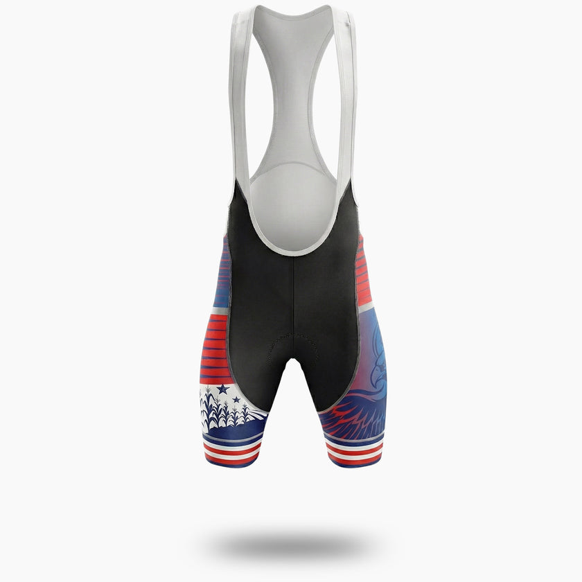 Iowa State Cycling Jersey, Men's Cycling Jersey - Bib Shorts-White