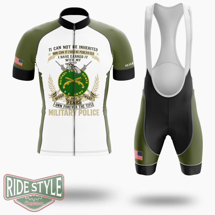 It Can Not Be Inherited Or Purchased Cycling Jersey - Short Sleeve Cycling Jersey Kit-White