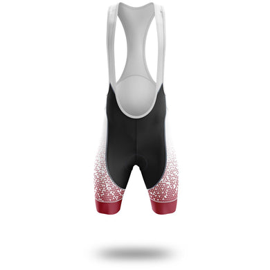 Maryland Cycling Jersey Unique and Bib Short, Maryland Map Cycling Jersey - Bib Shorts-White
