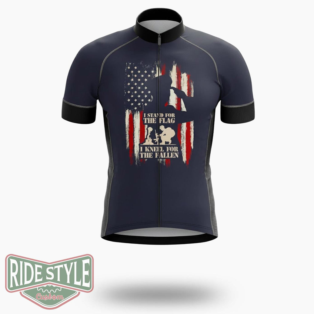 Memorial Day Collection Cycling Jersey Kit - Short Sleeve Cycling Jersey-White