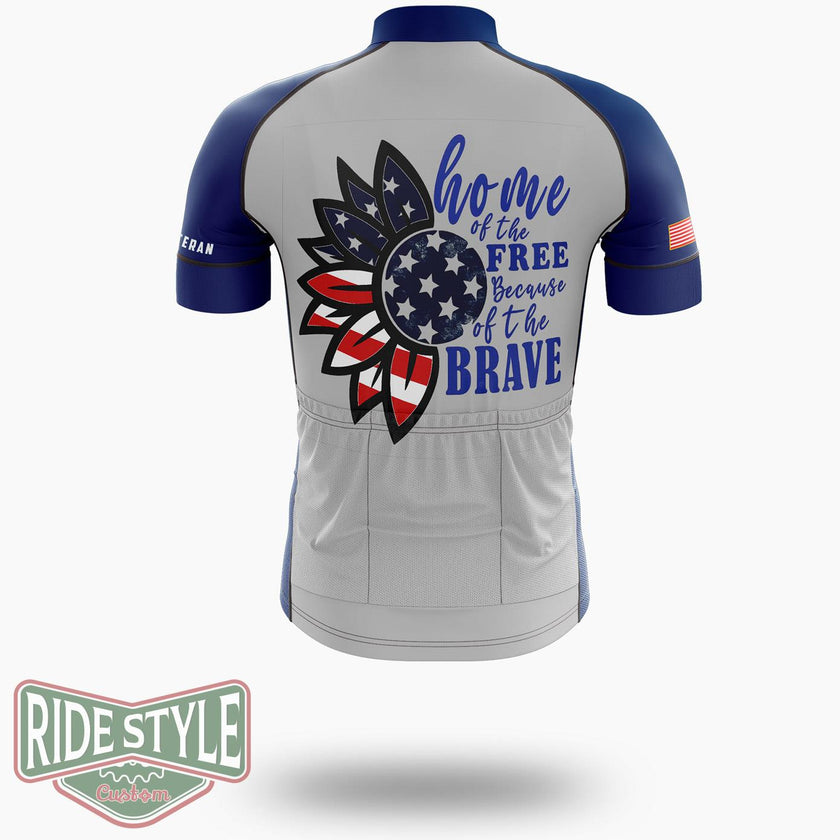 Memorial Day Essential Patriot Cycling Jersey Kit - Short Sleeve Cycling Jersey-White