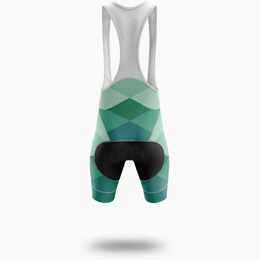 Men's Bike Cycling Jersey Personalized Team Name Jersey Full Set - Bib Shorts-White