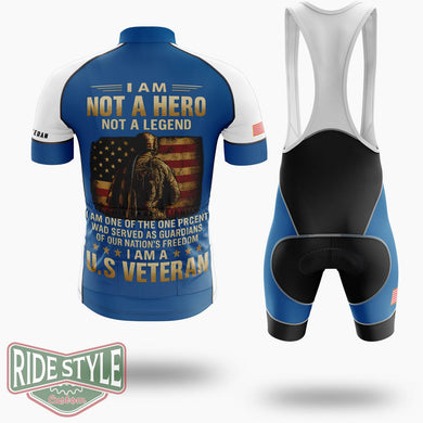 Us Veteran American Flag, Guardian Of Freedom Tee Cycling Jersey - Short Sleeve Cycling Jersey Kit-White