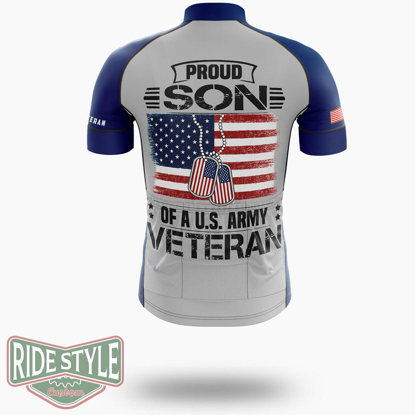 Uss Bushnell As-15 Veterans Day Father Day Gift Cycling Jersey Kit - Short Sleeve Cycling Jersey-White