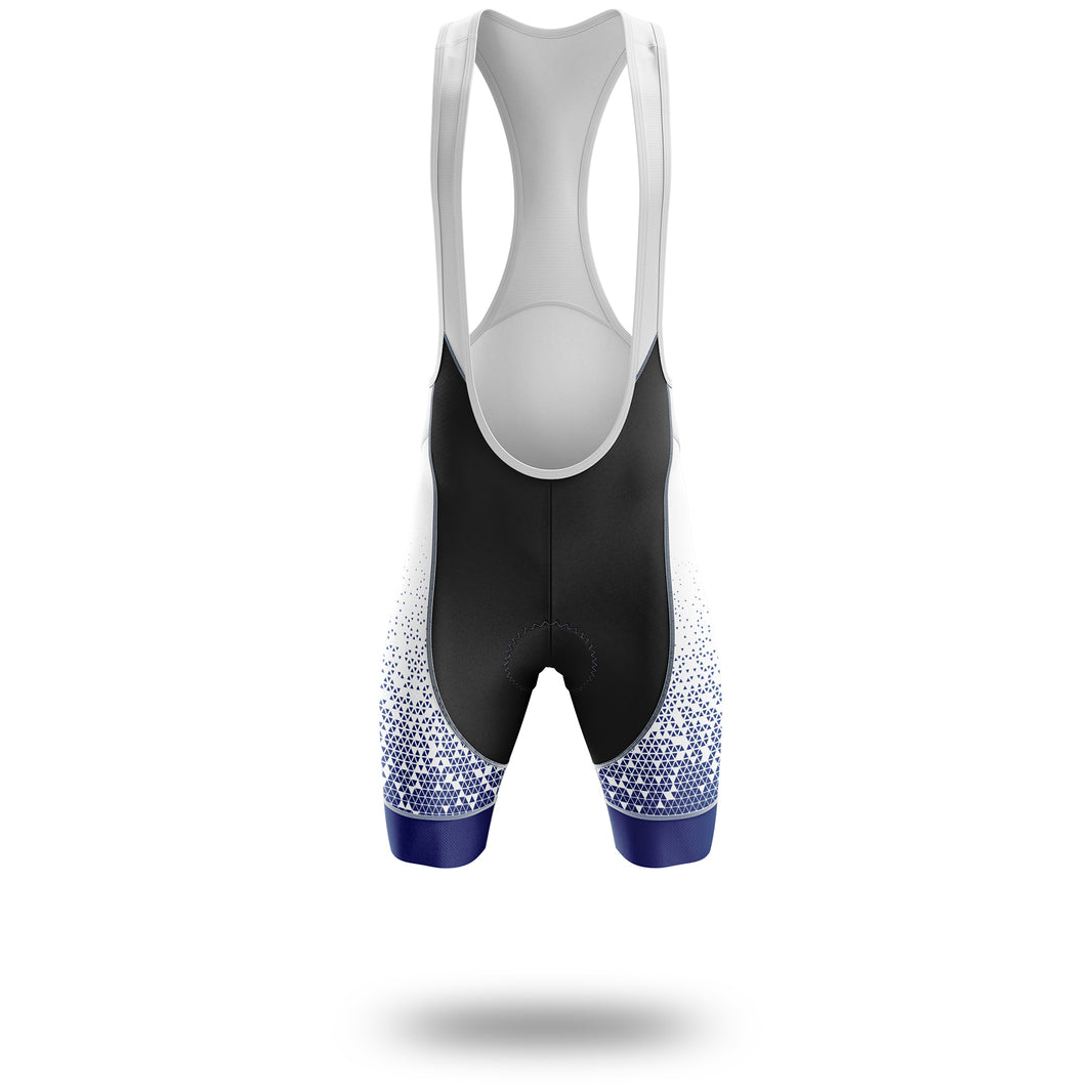 Virginia Cycling Jersey, Virginia Map Cycling Jersey - Bib Shorts-White