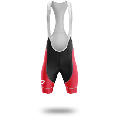 Washington DC Flag Cycling Kit, Cycling Custom Your Name Jersey and Bib Short - Bib Shorts-White
