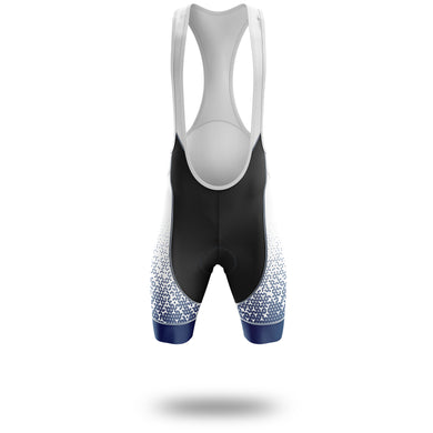 West Virginia Cycling Jersey, West Virginia Map Cycling Jersey - Bib Shorts-White