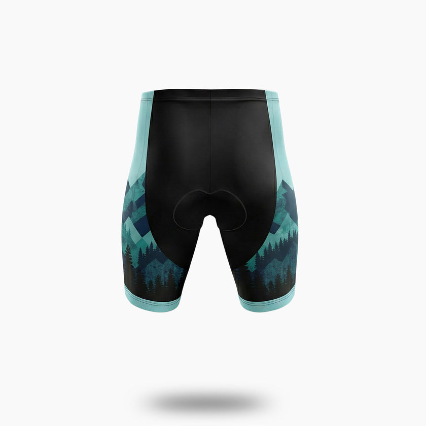 Women Cycling Jersey, Custom Team Name and Your Name Mountain Cycling Jersey - Women Shorts-White