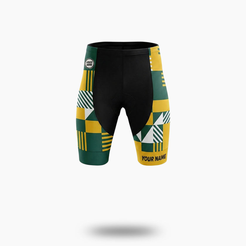 Women Cycling Jersey Custom Team Name, Logo Team and Personalized Name Jersey Full Kit - Women Shorts-White