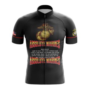 Absolute Marines From Boot Camp To Fleet Cycling Jersey, USMC Cycling Kit Or Bibs Shorts