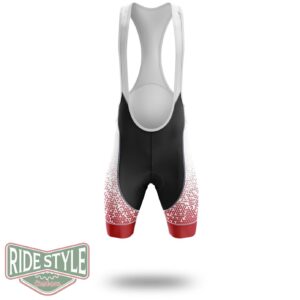 Alabama Cycling Jersey, Alabama Map Cycling Jersey - Bib Shorts-White