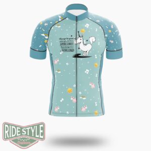 Always Be Yourself Unless You Can Be A Unicorn Then Always Be A Unicorn Cycling Jersey Kit, Bicycle Clothing - Short Sleeve Cycling Jersey-White