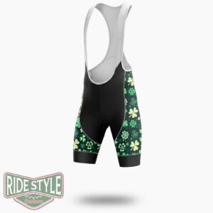 Awdenio St. Patrick's Day Cycling Jersey Outfit - Bib Shorts-White
