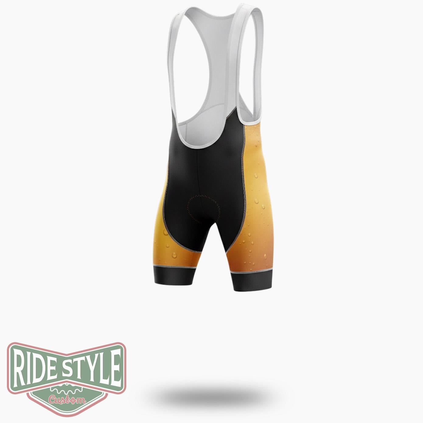 Beer Brew Cycling Co Cycling Jersey Outfit - Bib Shorts-White