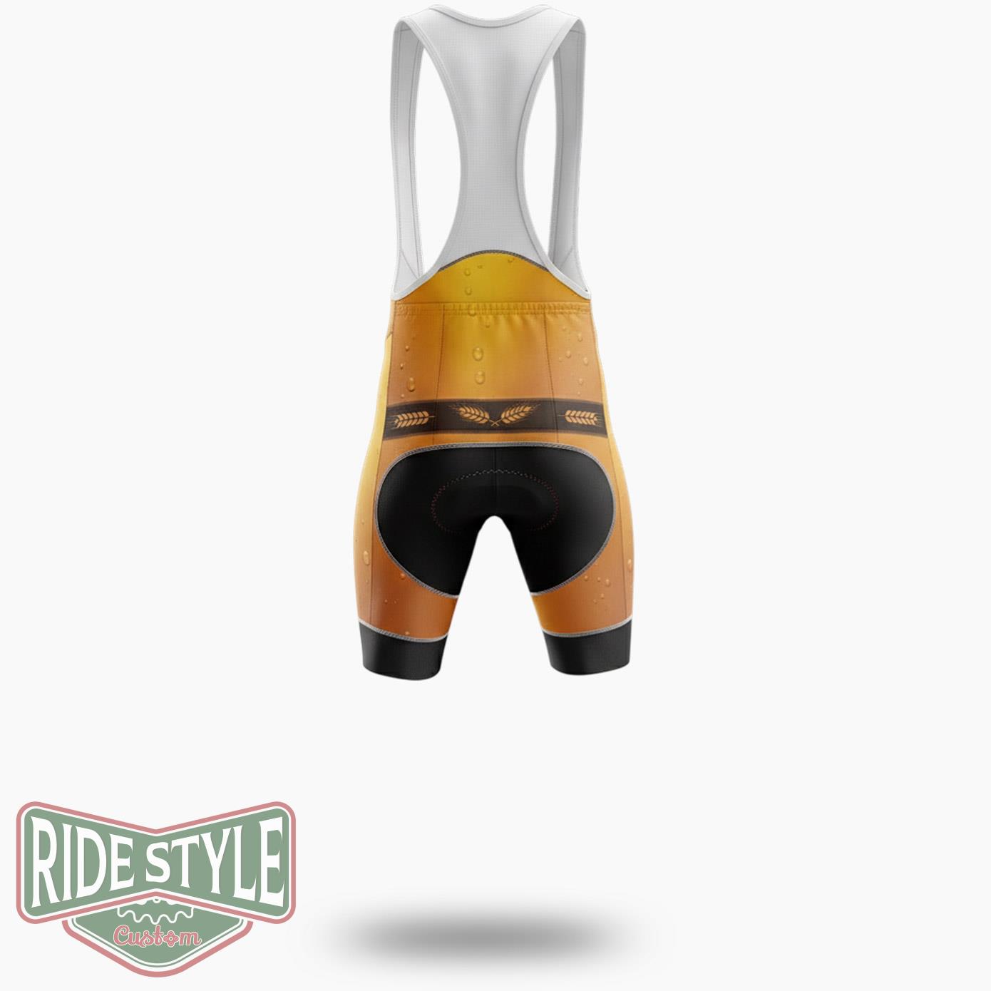 Beer Brew Cycling Co Cycling Jersey Outfit - Bib Shorts-White