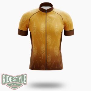 Beer Cycling Jersey Outfit - Short Sleeve Cycling Jersey-White
