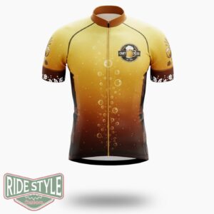 Beer Festival Cycling Jersey Outfit - Short Sleeve Cycling Jersey-White