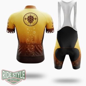 Beer Festival Cycling Jersey Outfit - Short Sleeve Cycling Jersey Kit-White